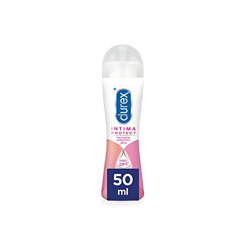 Durex Íntima Protect Lubricante Prebiótico 2In1, Fórmula Pro-Ph, Base Acuosa Y Libre De Fragancias – 50 ml