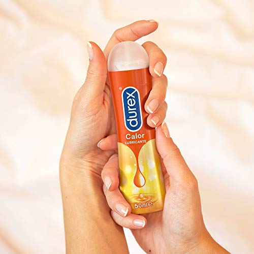 Durex Lubricante de Base Agua Efecto Calor - 50 ml