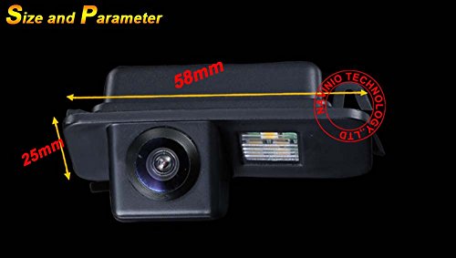 Dynavision Universal Revertir Asistencia de Copia de Seguridad de la Cámara de Aparcamiento para Mondeo BA7 ab 2007 / Focus II Facelift C/ Kuga ab 2008/ S-Max ab 2006