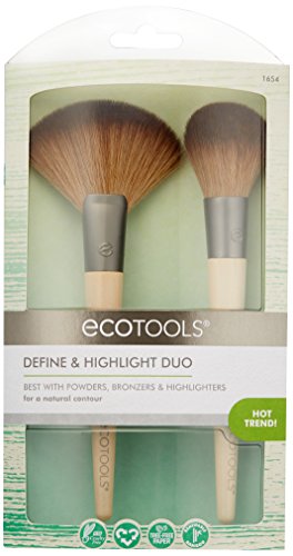 Ecotools® - Juego de dos brochas para definir e iluminar