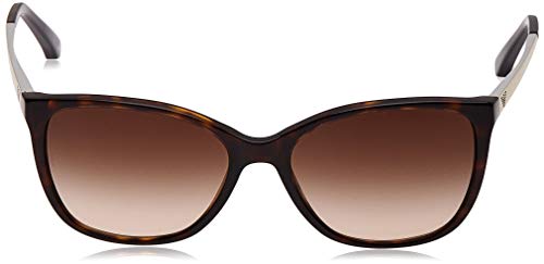 Emporio Armani 502613 Gafas de sol, Dark Havana, 55 para Mujer