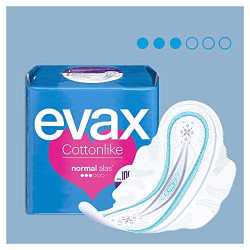 Evax Cottonlike Normal Compresas Con Alas 32u