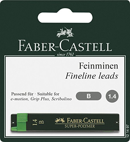 Faber-Castell - Minas para portaminas 1,4 mm (2 unidades)