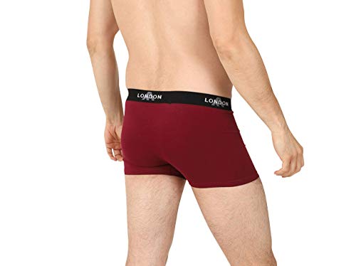 FM London Fitted Boxer, Multicolor (Classic Mix 10), Large (Pack de 8) para Hombre