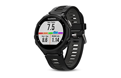 Garmin 735XT Forerunner Reloj multisport con GPS, Unisex adulto, Negro (Black/Grey), M