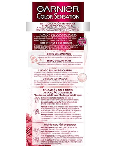 Garnier Color Sensation - Tinte Permanente Rubio Beige Cristalino 9.13, disponible en más de 20 tonos