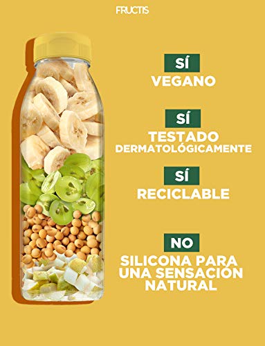 GARNIER Fructis Hair Food Champú Nutritivo de Banana para Pelo Seco - 350 ml