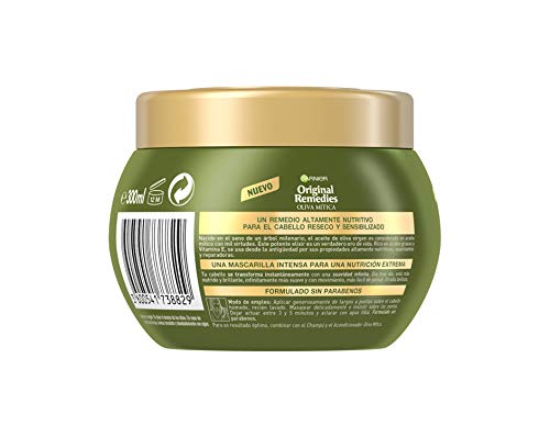 Garnier Original Remedies Oliva Mítica mascarilla capilar pelo seco - 300 ml