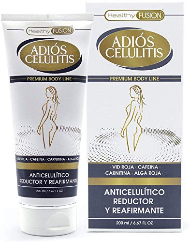 Gel anticelulítico, reductor y reafirmante intensivo | Elimina la celulitis y la piel de naranja | Reafirma, tonifica e hidrata la piel | Fórmula adelgazante | Reduce la grasa localizada | Gel 200ml