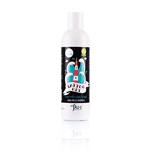 Gel Para Tatuajes, Jabón Neutro Para Cuidar, Hidratar Y Cicatrizar Los Tatuajes, 250 ml