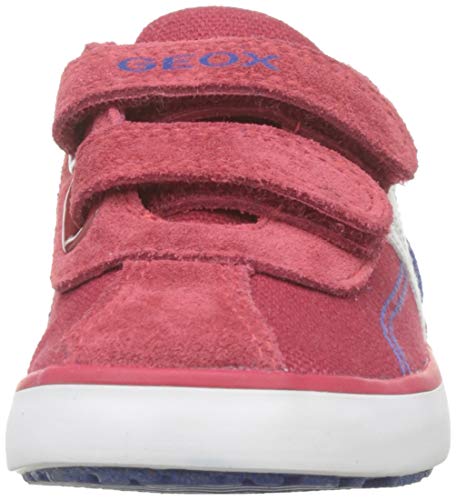 Geox B Kilwi Boy G, Zapatillas para Niños, Rojo (Dk Red/Royal C0849), 21 EU