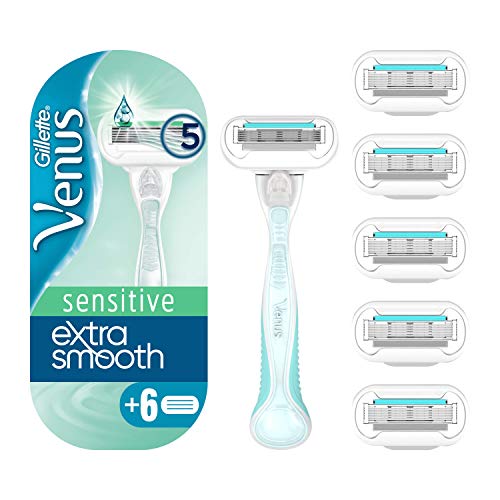 Gillette Venus Embrace Sensitive Maquinilla Para Mujer con 6 Recambios