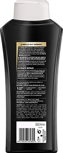 Gliss - Champú Ultimate Repair - Para Cabellos Muy Dañados - 650ml - Schwarzkopf