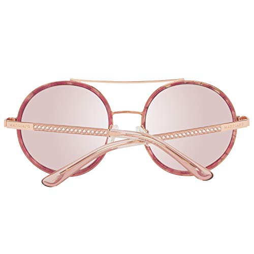 Guess by Marciano Sonnenbrille Gm0780 28U 55 Gafas de sol, Rosa (Rosé Gold), 55.0 para Mujer