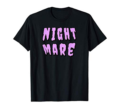 Halloween Night Mare Tee Camiseta