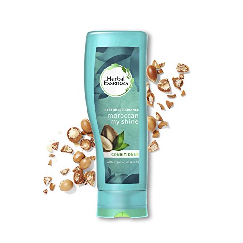 Herbal Essences Moroccan My Shine Acondicionador para cabello dañado, 400 ml