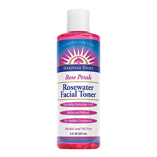 Heritage - Tónico Facial agua de rosas de rosa pétalos - 8 oz.