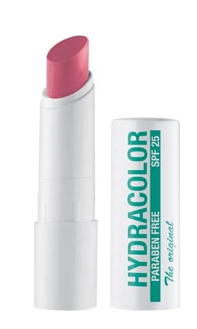 Hydracolor, barra labia 45 Peach Rose con factor de protección solar 25, barra para el cuidado labial