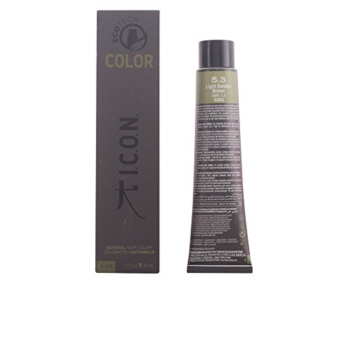 Icon Ecotech Natural Color 5.3 Light Golden Brown Tinte - 60 ml