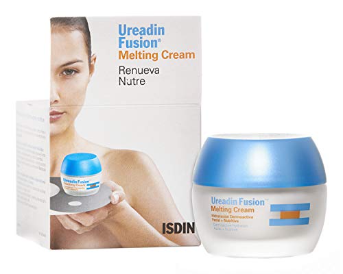 Isdin Ureadin Fusion Melting Cream Facial, Crema Facial que Ayuda a Renovar y Nutrir tu piel, 50ml