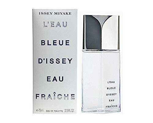 Issey Miyake L'Eau Bleue D'Issey Eau Fraîche - Agua de Colonia para Hombre, 75 ml