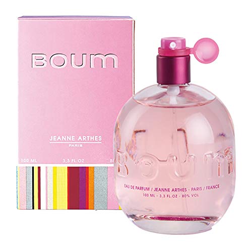 Jeanne Arthes Boum 100ml eau de parfum Mujeres - Eau de parfum (Mujeres, 100 ml, Envase no recargable, Grosella, Strawberry, Blackcurrant, Fresia, Peonía, Frambuesa, Rosa, Violeta)