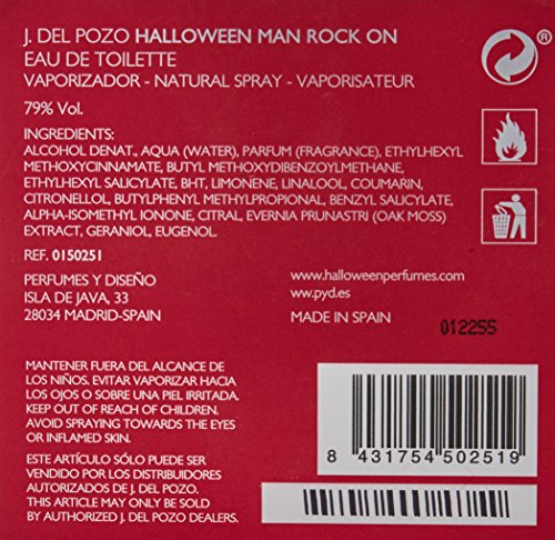 Jesus Del Pozo - HALLOWEEN MAN ROCK ON edt vapo 125 ml