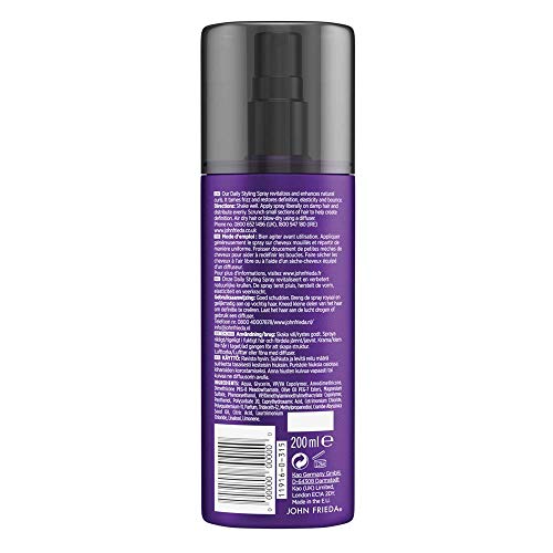 John Frieda Frizz-Ease Sueño Rizos Styling Spray de luz a mediano Frizz 200ml