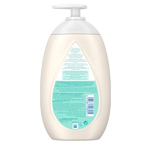 Johnson's Baby CottonTouch Loción Cara y Cuerpo, 24 horas de Hidratación - 3 x 500 ml