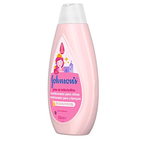 Johnson's Baby Gotas de Brillo - Acondicionador para niños, 3 x 500 ml