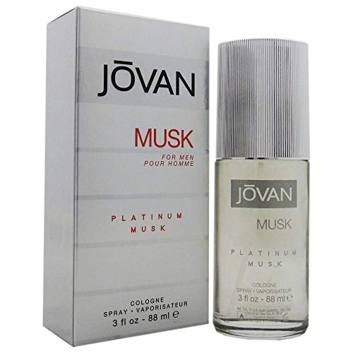 Jovan Platinum Musk by Jovan Cologne Spray 3 oz / 90 ml (Men)