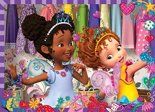 Jumbo Disney Fancy Nancy 4in1 Puzzle Pack Puzzle - Rompecabezas (Puzzle Rompecabezas, Dibujos, Niños, Chica, 3 año(s), Interior)