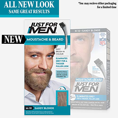 Just For Men M10 - Tinte para bigote y barba