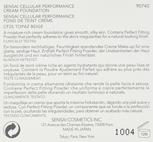 Kanebo Sensai Base de Maquillaje SPF 15 Tono CF-25-30 ml