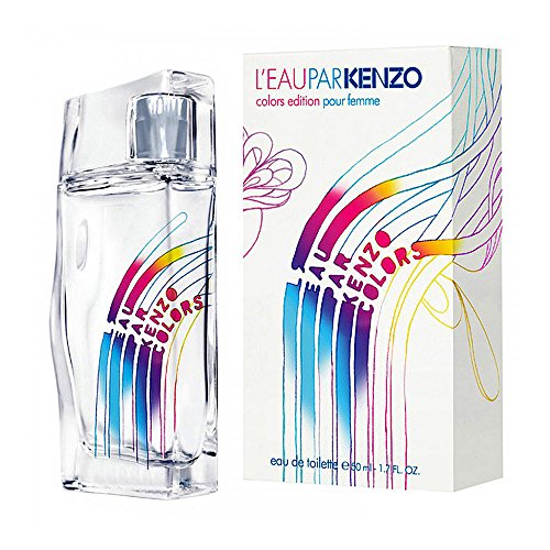 Kenzo L 'Eau par Colors Edition pour Femme 50 ML EDT Spray, 1er Pack (1 x 50 ml)