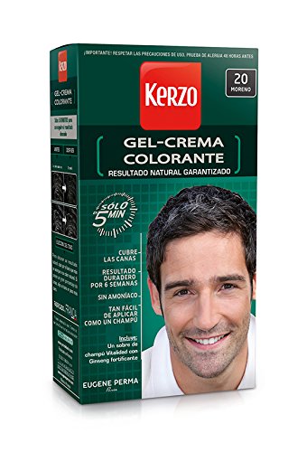 KERZO tinte para hombre Moreno Nº 20 caja 1 ud