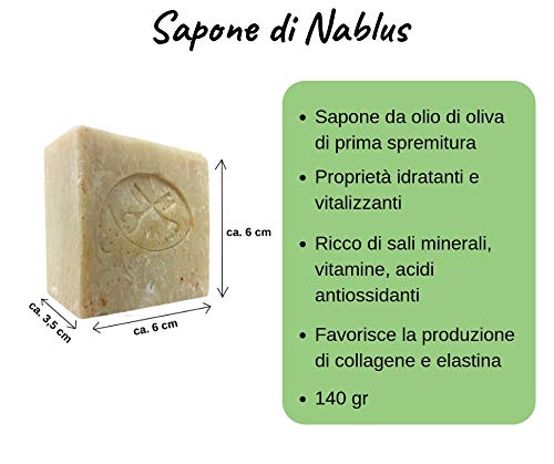 Kit Suave - 4 jabones artesanales 100% naturales - Jabón de Alepo al 16%, Jabón de Nablus, Jabón de Aceite de Oliva y Nigella - Los jabones más preciados del mundo!