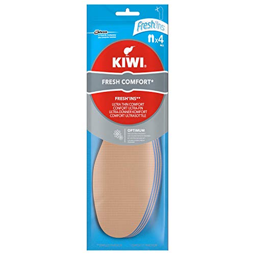 Kiwi Fresh'Ins, Comfort - Plantillas ultrafinas con ligera y fresca fragancia, 2 pares, 440 g