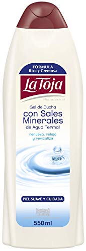 La Toja - Gel Crema de Ducha Hidrotermal - Piel suave y cuidada - 550 ml