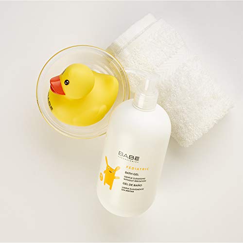 Laboratorios Babé - Gel de Baño Pediátrico 500 ml, Suavidad, Protección e Hidratación, Para Bebé, Niño y Niña, Recién Nacido, Refrescante, Piel Sensible, Uso Diario, Jabón Corporal