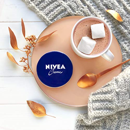 Lata NIVEA Creme, cuidado de la piel de todo el cuerpo, 4 x 400 ml