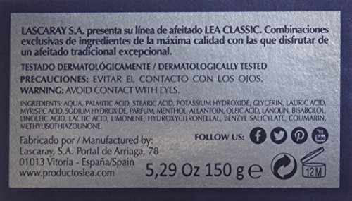 LEA crema de afeitar pieles sensibles tarro 150 gr