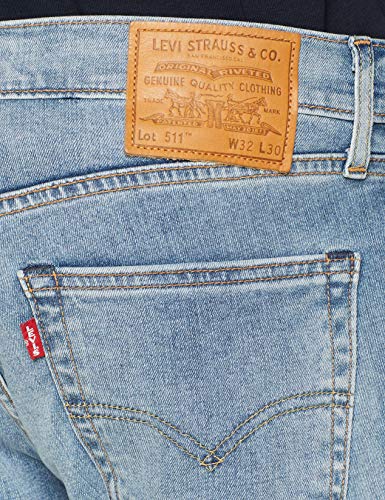 Levi's 511 Slim Fit Vaqueros, Aegean Adapt, 33W / 34L para Hombre