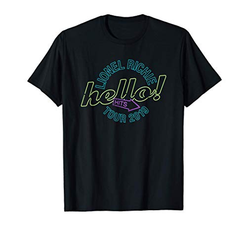 Lionel Richie - Hello Hits 2019 Tour Camiseta