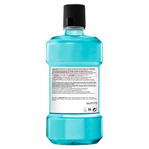 Listerine - Enjuague Bucal Antisarro Avanzado, 500 ml