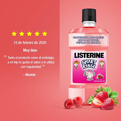 Listerine - Enjuague Bucal Smart Rinse 500 ml