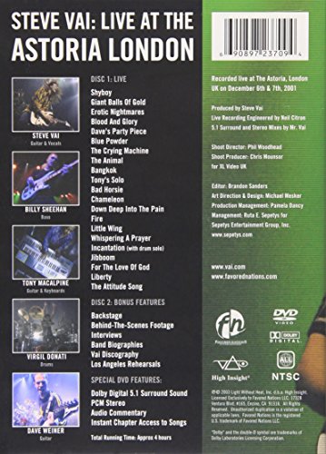 Live At The Astoria London [DVD]