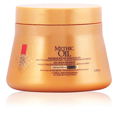 L'Óreal Mythic Oil Mascarilla con Aceite de Argán Cabello Grueso - 200 ml