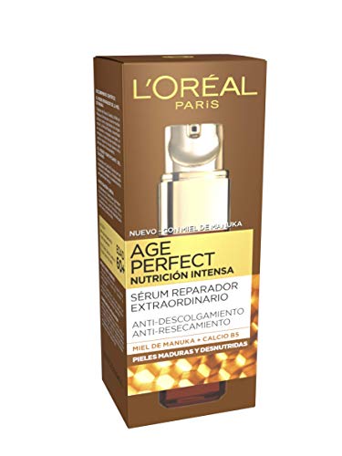 L'Oréal Paris - Age Perfect Nutrición Intensa, Sérum Reparador Extraordinario para Pieles Maduras y Secas - 30 ml