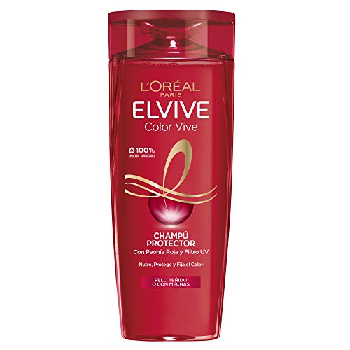 L'Oreal Paris Elvive Color Vive Champú Protector, para el pelo teñido - 285 ml